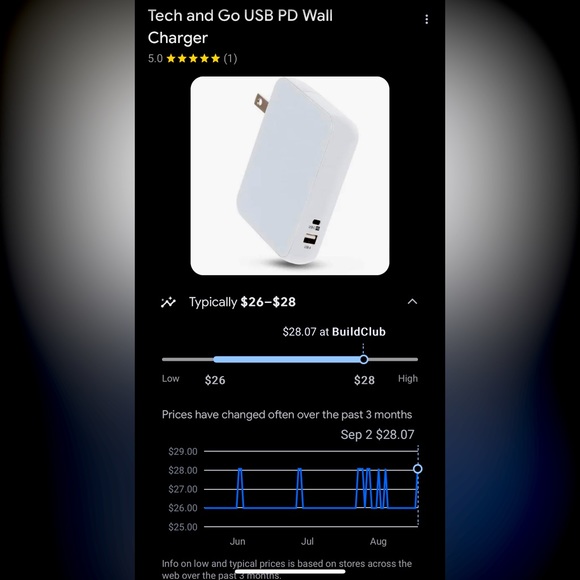 🆕 2-port PD Wall Charger USB & C, Signature Series - Picture 9 of 12